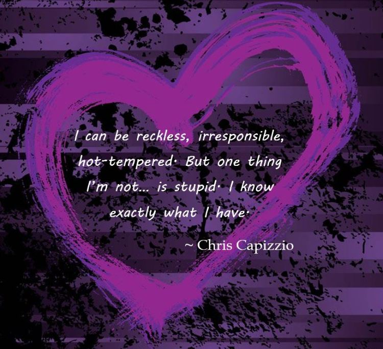 Chris Quote- Reckless