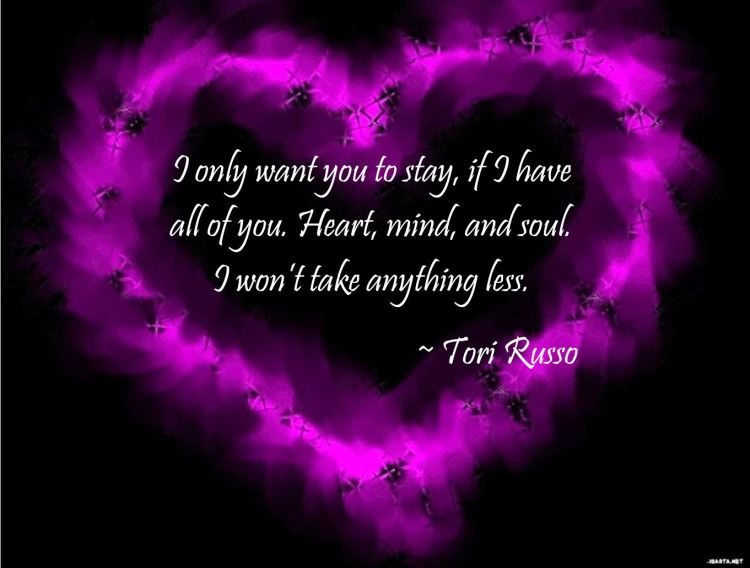 Tori Quote- Heart Mind and Soul